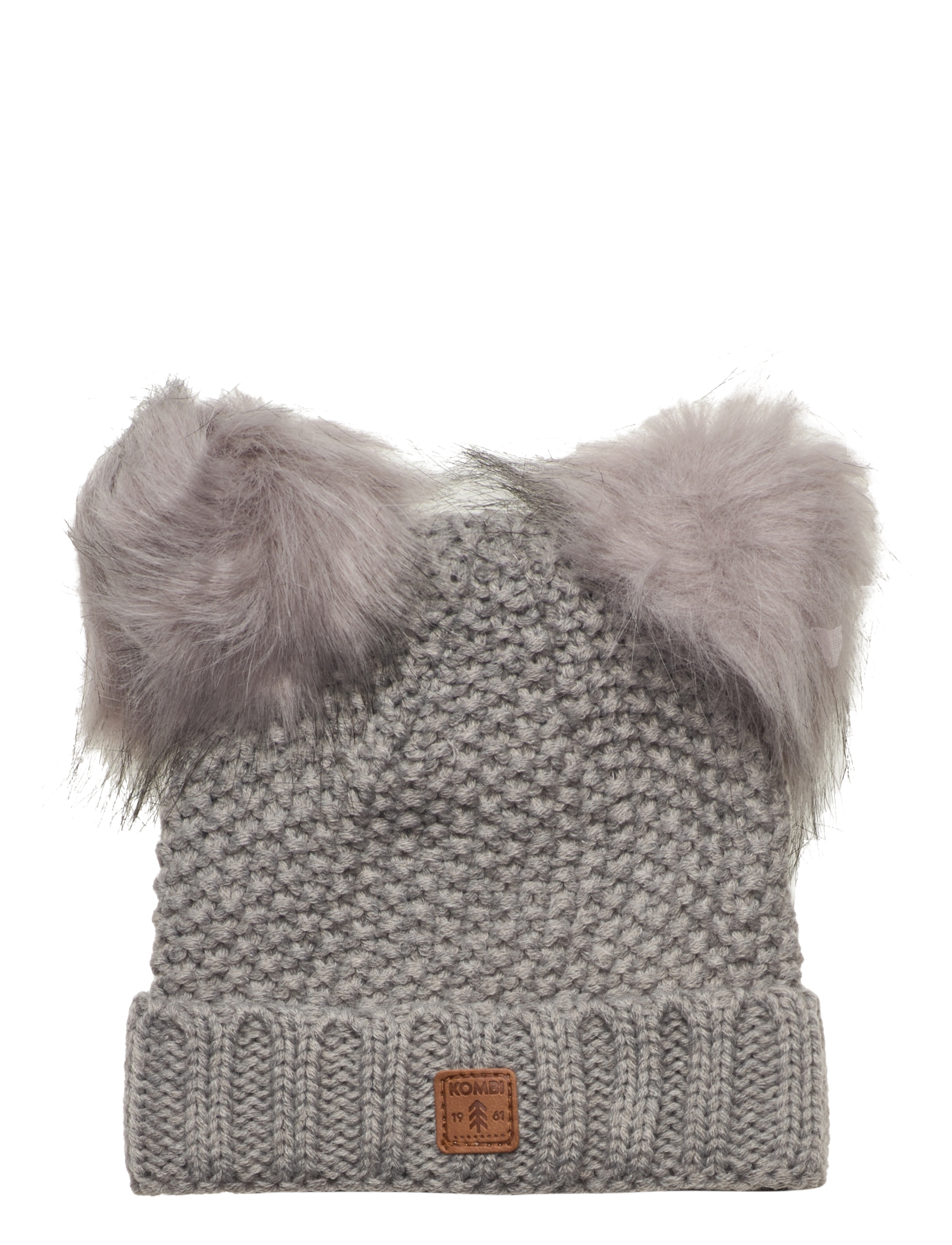 Kombi Adorable Set Inf, 74-80, Grey, Huer > Beanie, Børn