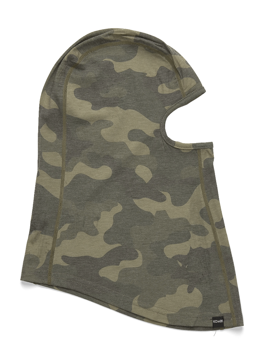 Kombi - MERINO BALACLAVA SR - sukkmüts - khaki liquid camo - 0