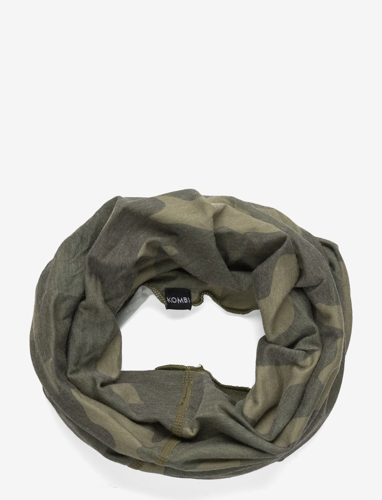Kombi - MERINOMIX SCARF SR - halsedisser - khaki liquid camo - 0