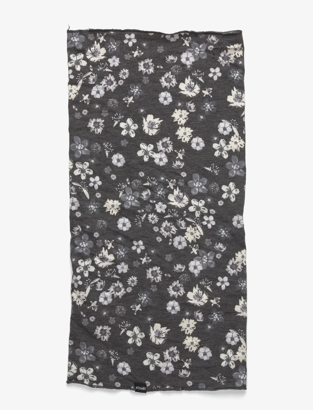 Kombi - MERINOMIX SCARF SR - halstørklæder - light grey daisy - 3