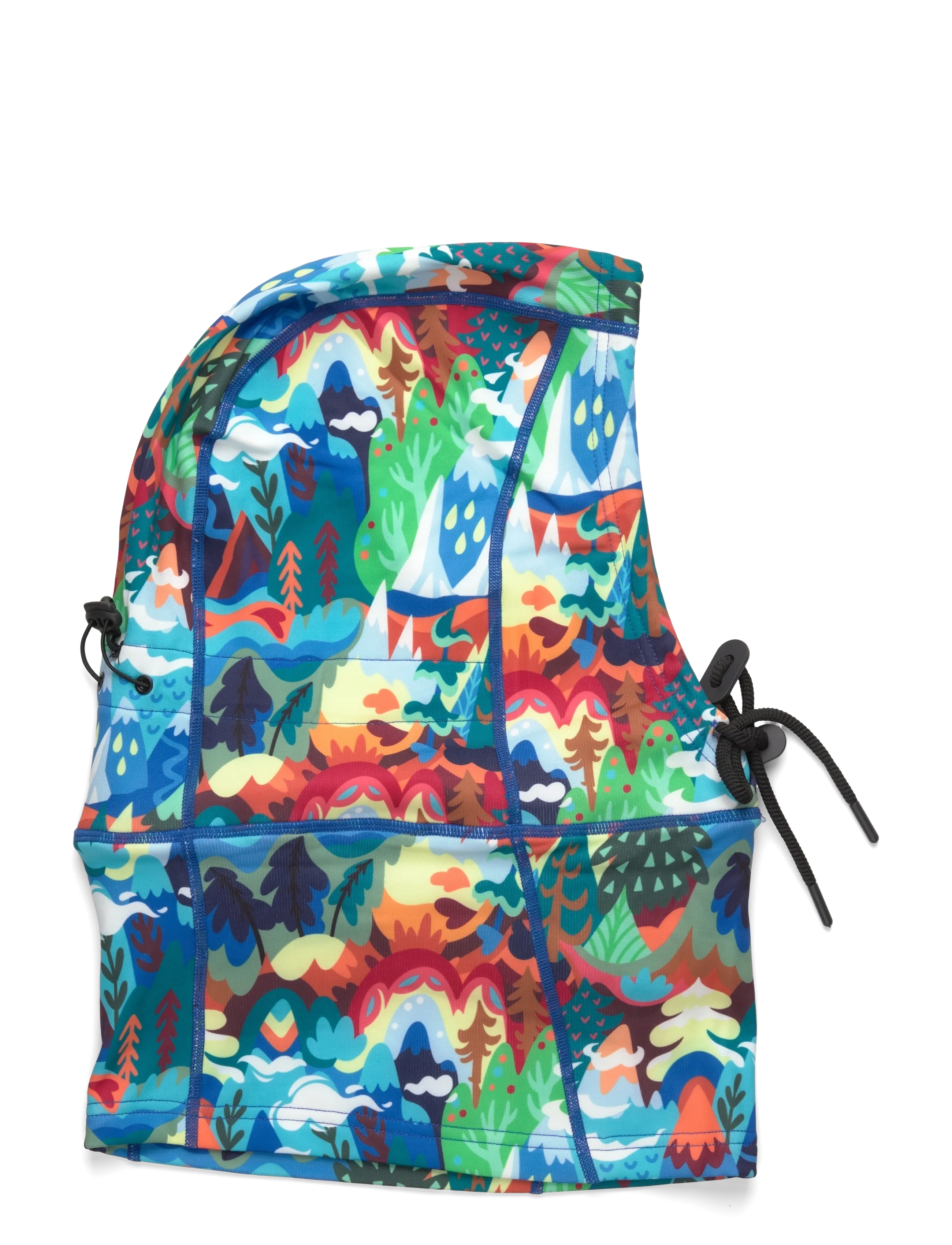 Kombi FLEECE BALACLAVA JR - Accessories - BLUE WILD MOUNT / multi