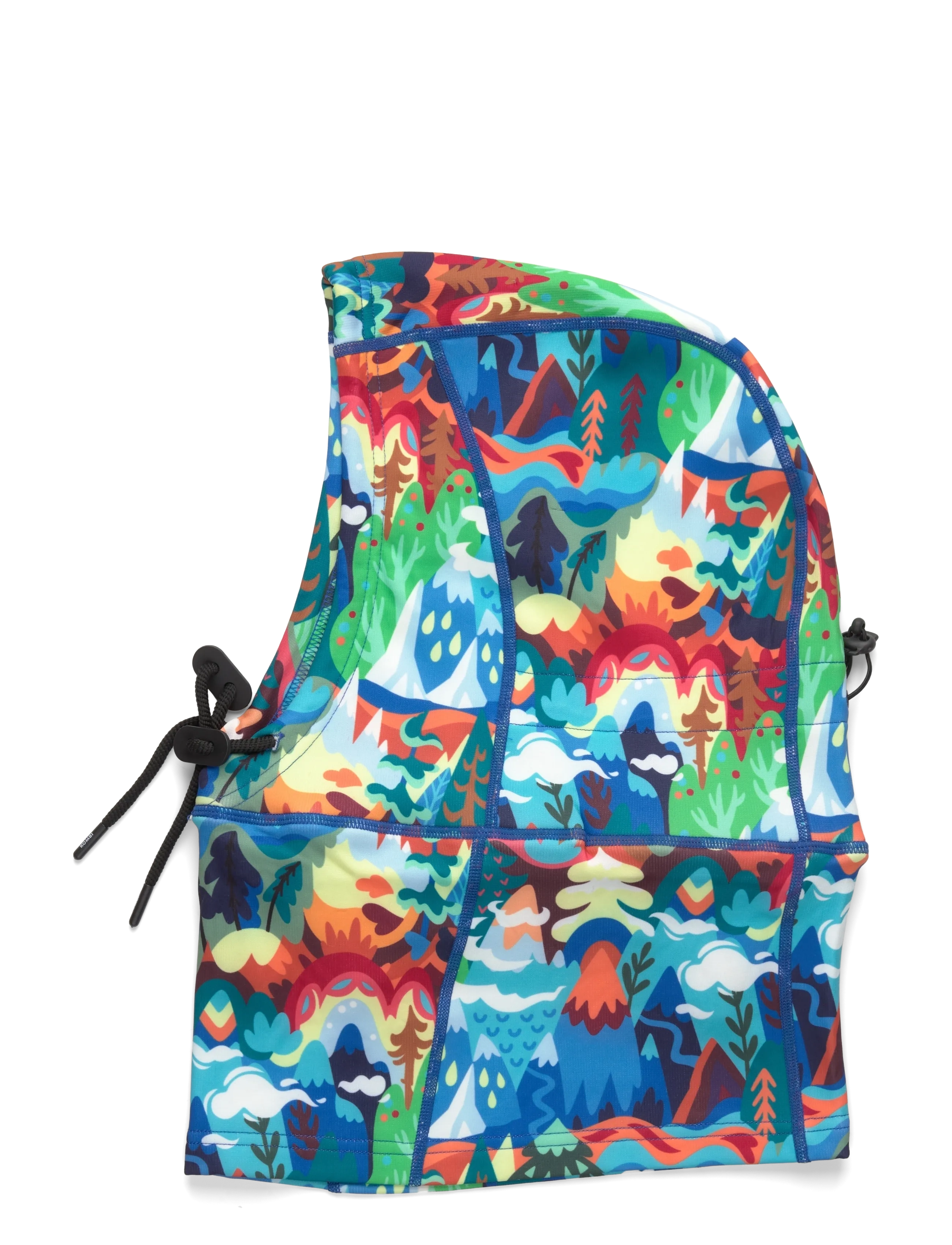 Kombi - FLEECE BALACLAVA JR - winteraccessoires - blue wild mount - 1