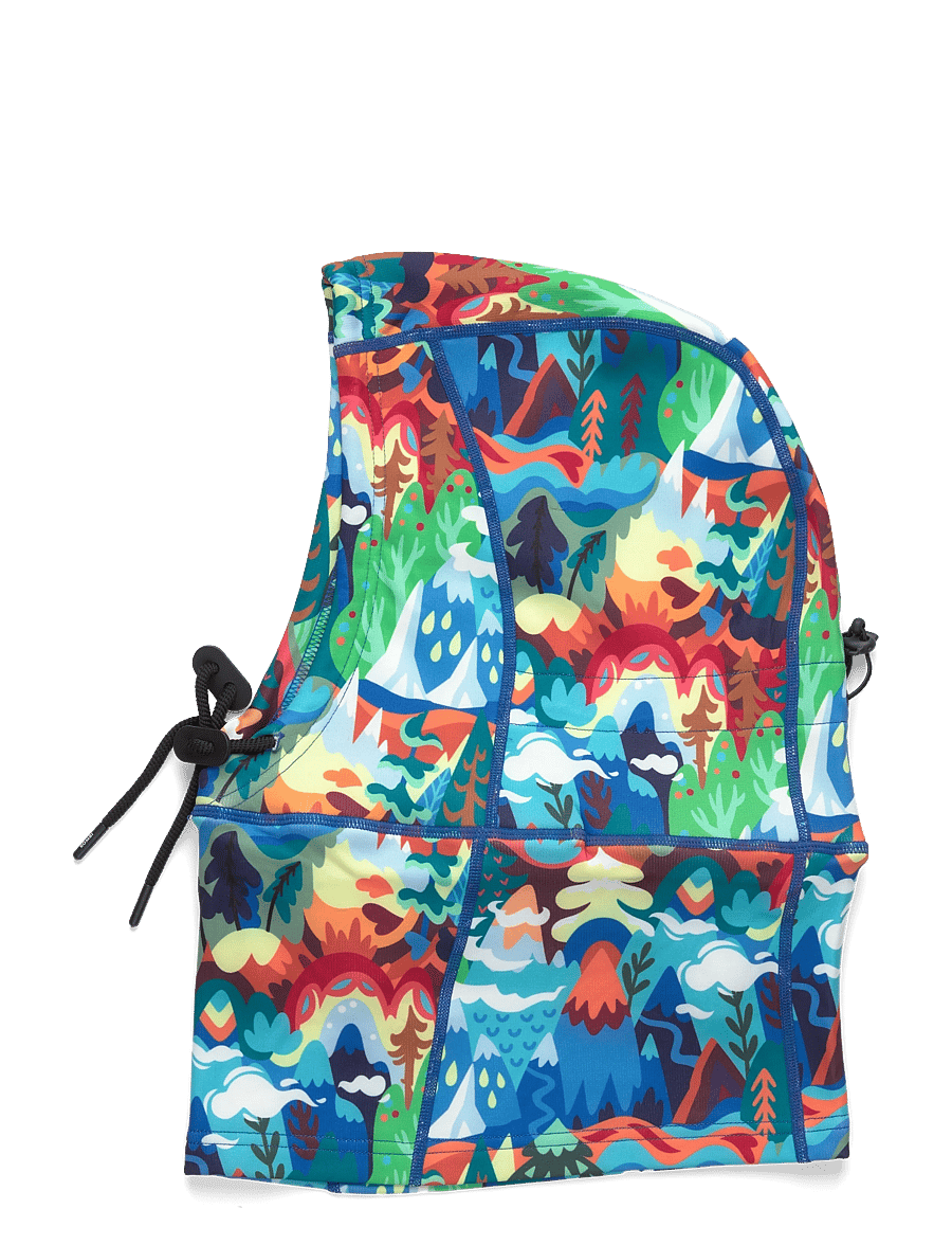 Kombi - FLEECE BALACLAVA JR - winteraccessoires - blue wild mount - 1
