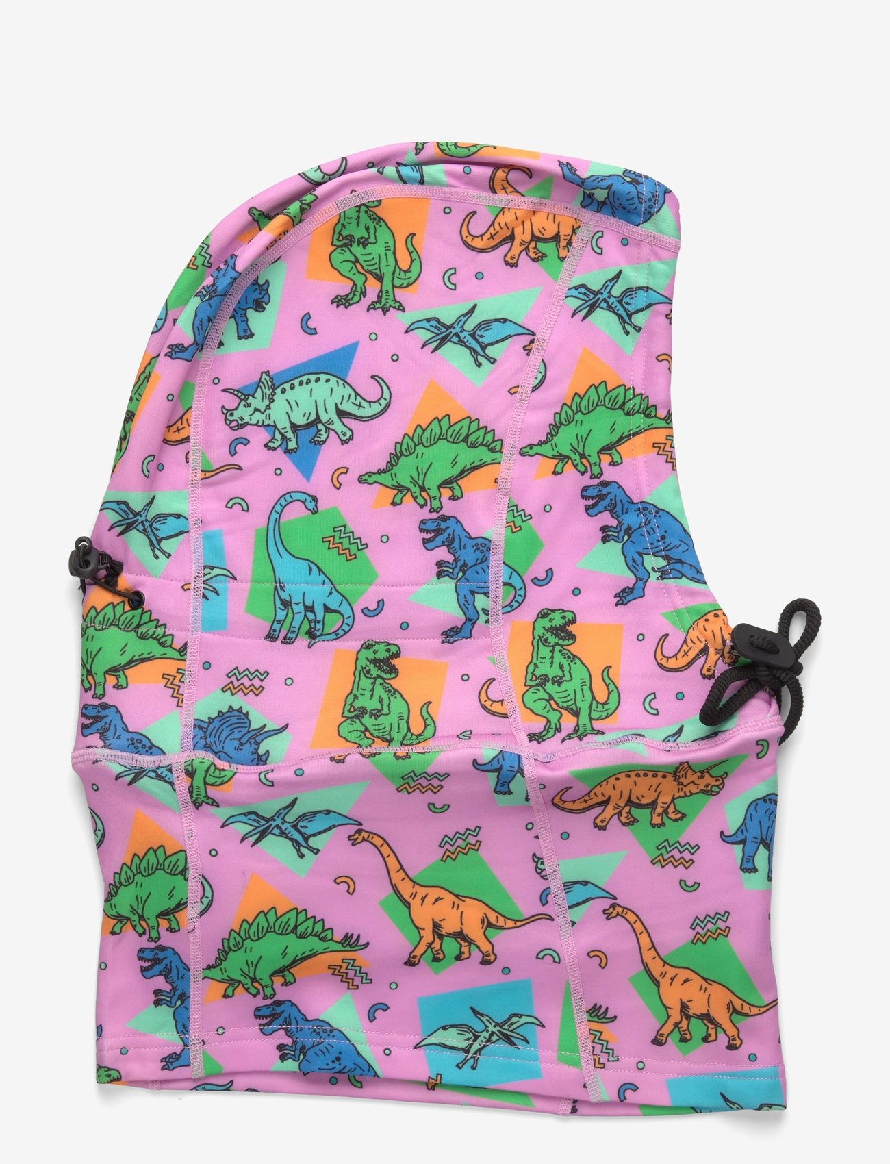 Kombi - FLEECE BALACLAVA JR - talveaksessuaarid - pinky funky dino - 0