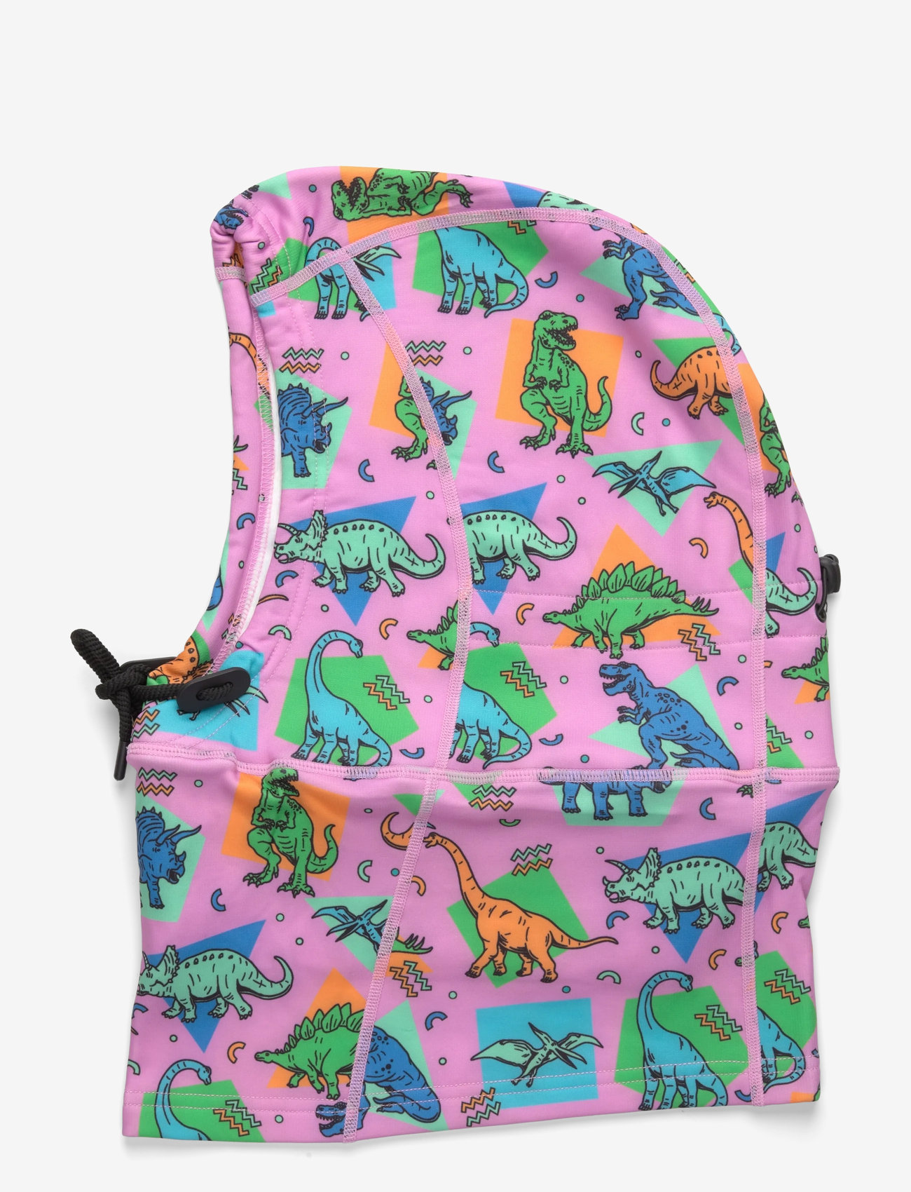 Kombi - FLEECE BALACLAVA JR - talveaksessuaarid - pinky funky dino - 1