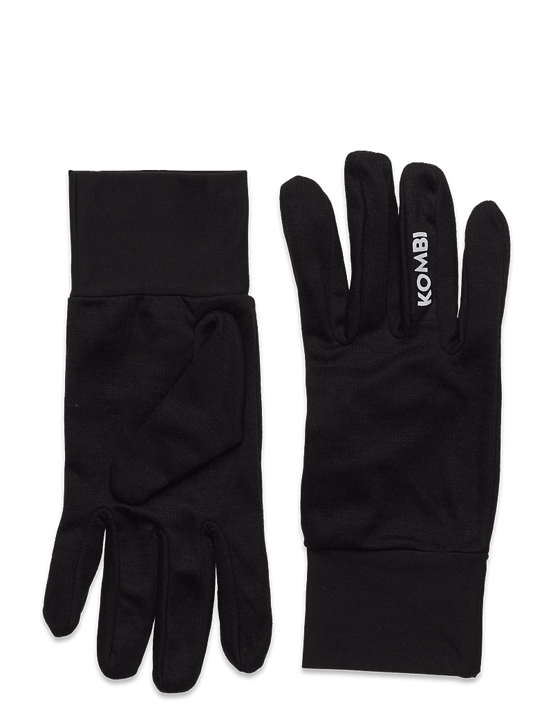 Kombi - P2 MERINO BL LINER W - fingerhandschuhe - black - 0