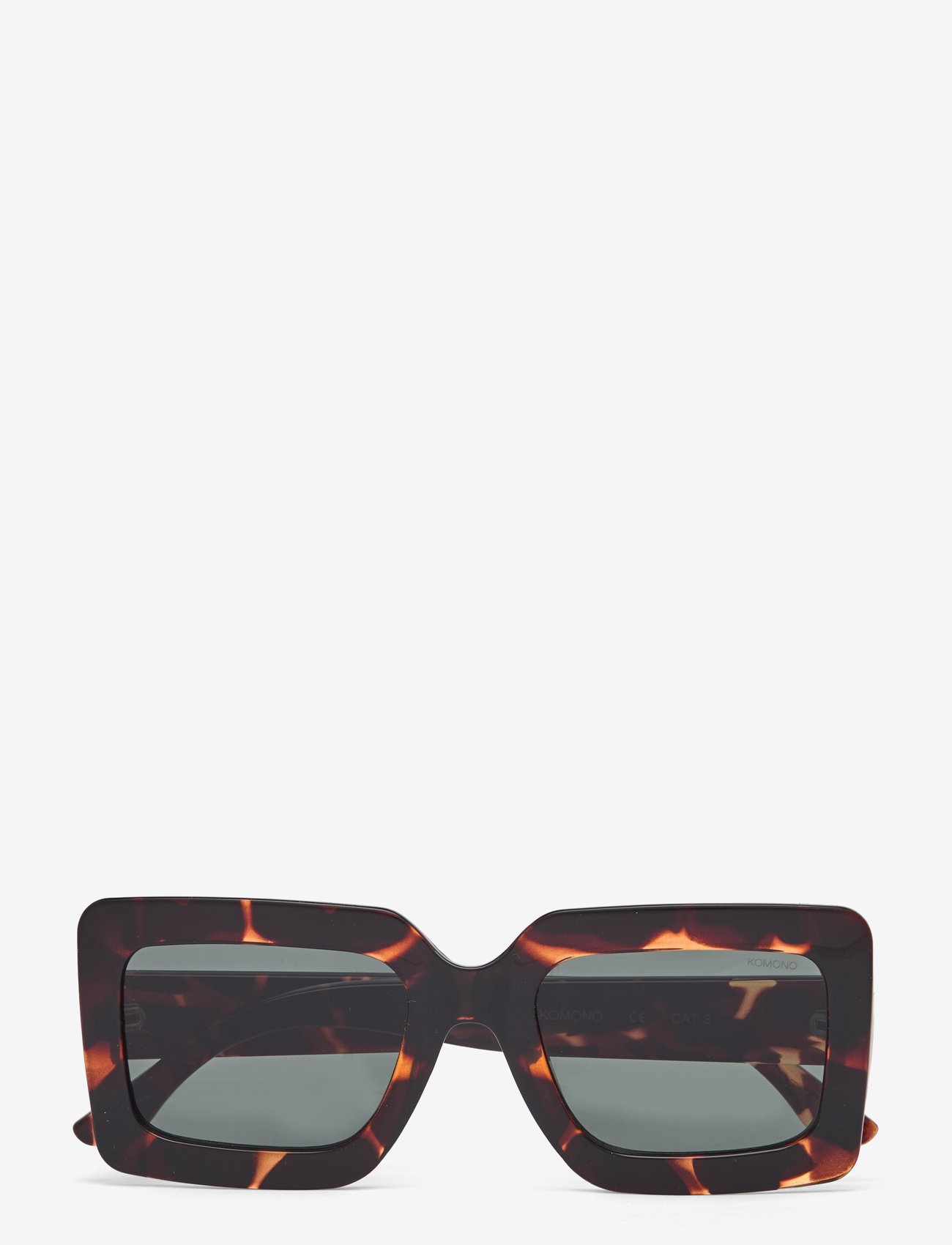 Komono - Lana - firkantede solbriller - havana - 0