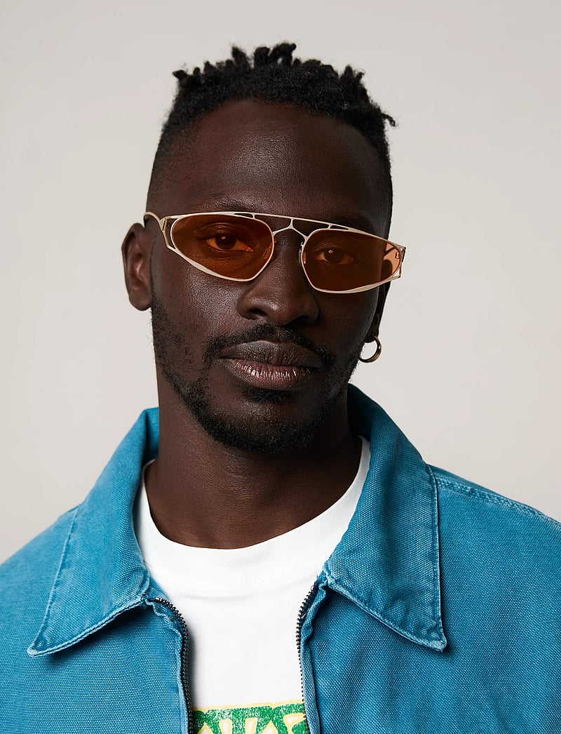 Komono - Apollo Expedition Light Gold - okulary przeciwsłoneczne - light gold - 5