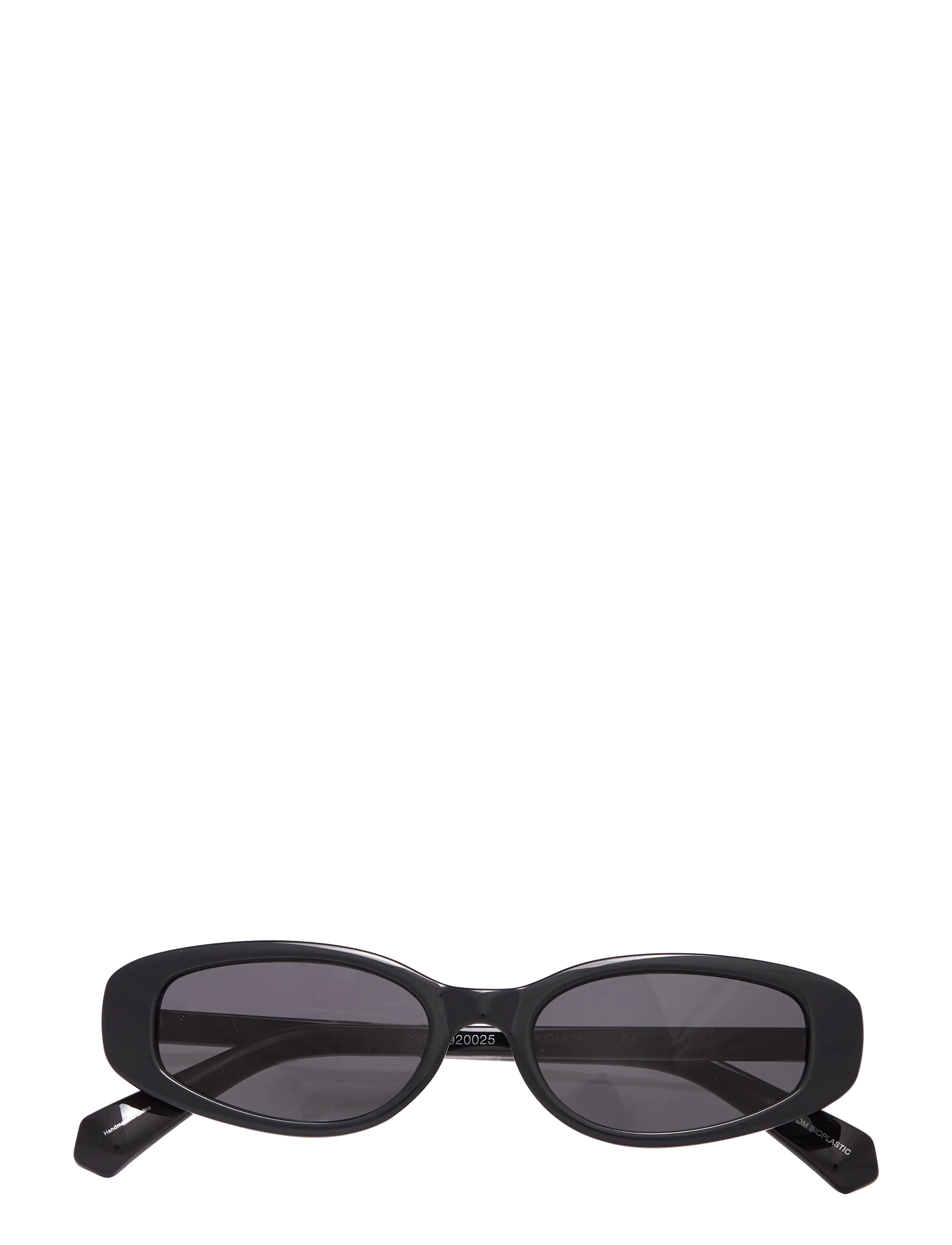 Komono Emery Black, M, Black, Solbriller > Solbriller Med Rundt Stel, Dame