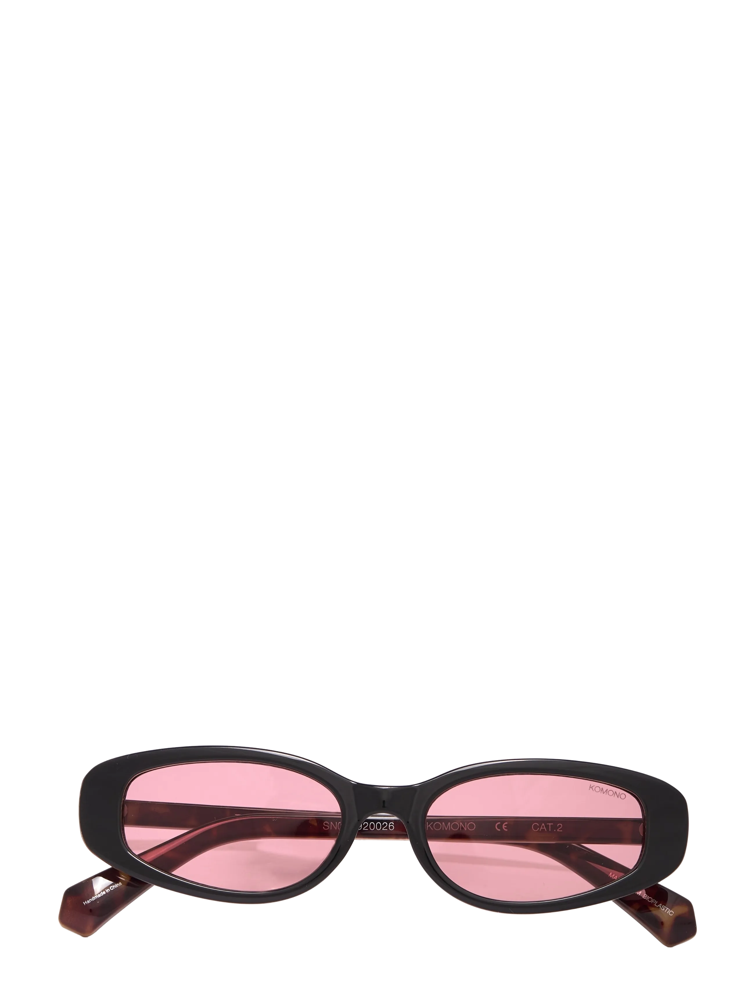 Komono Emery Black Cherry, Kvinder, Solbriller, Sort, Str: M
