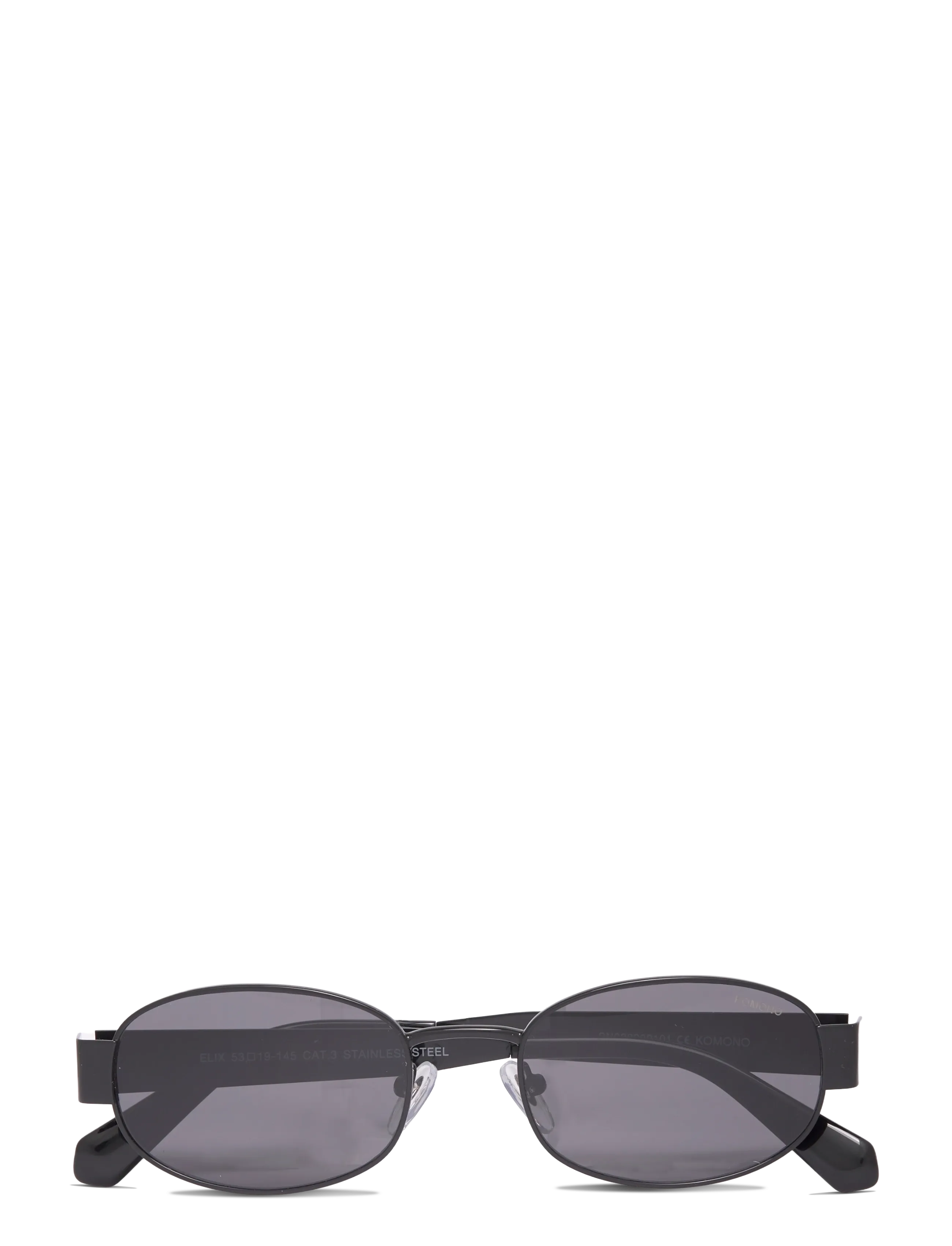 Komono Elix Black - Runde form - BLACK / black