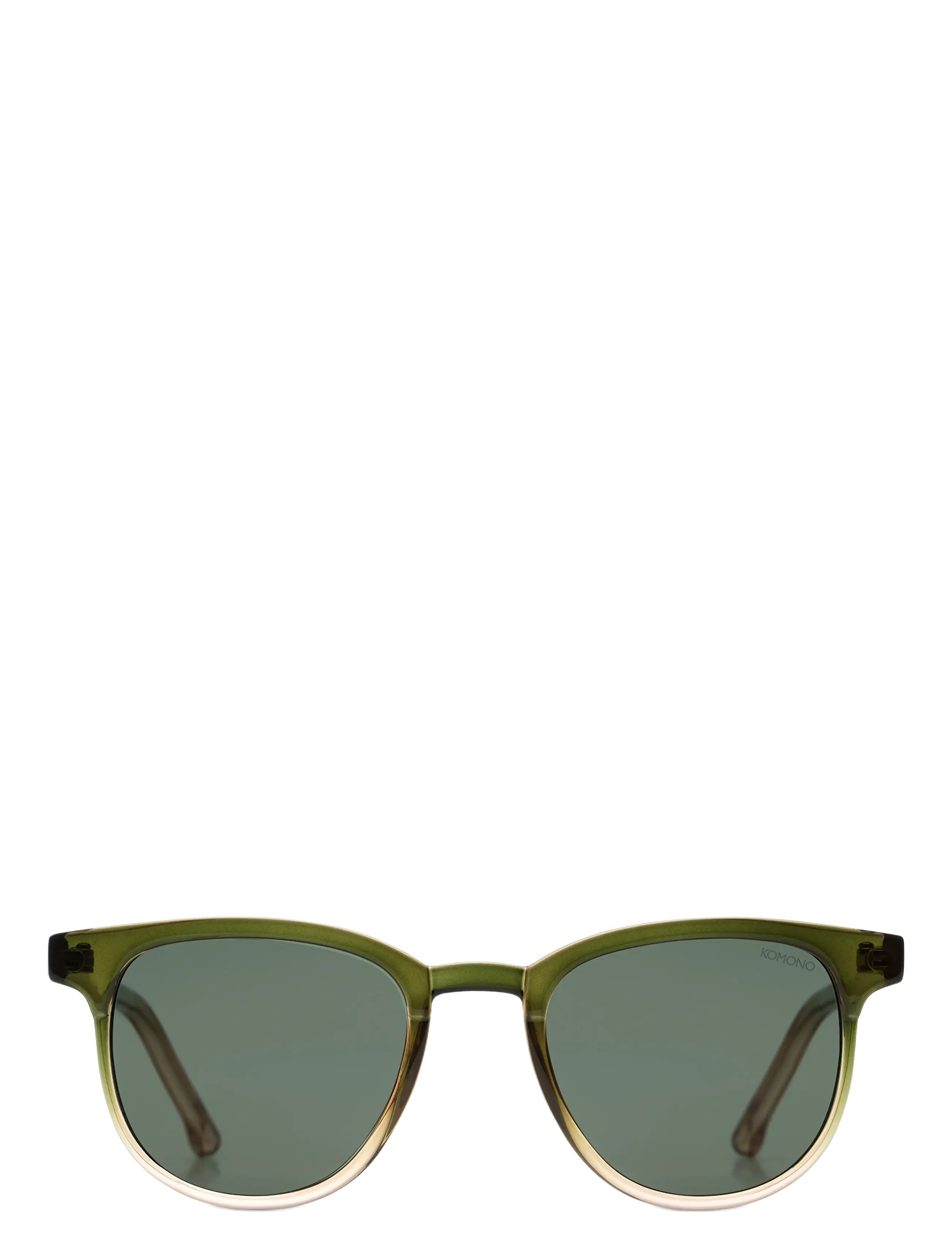 Komono Francis Pacific Sunset, One Size, Green, Solbriller > Wayfarer-Solbriller Med D-Stel, Herre