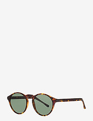 Komono - Devon - runde solbriller - tortoise - 1
