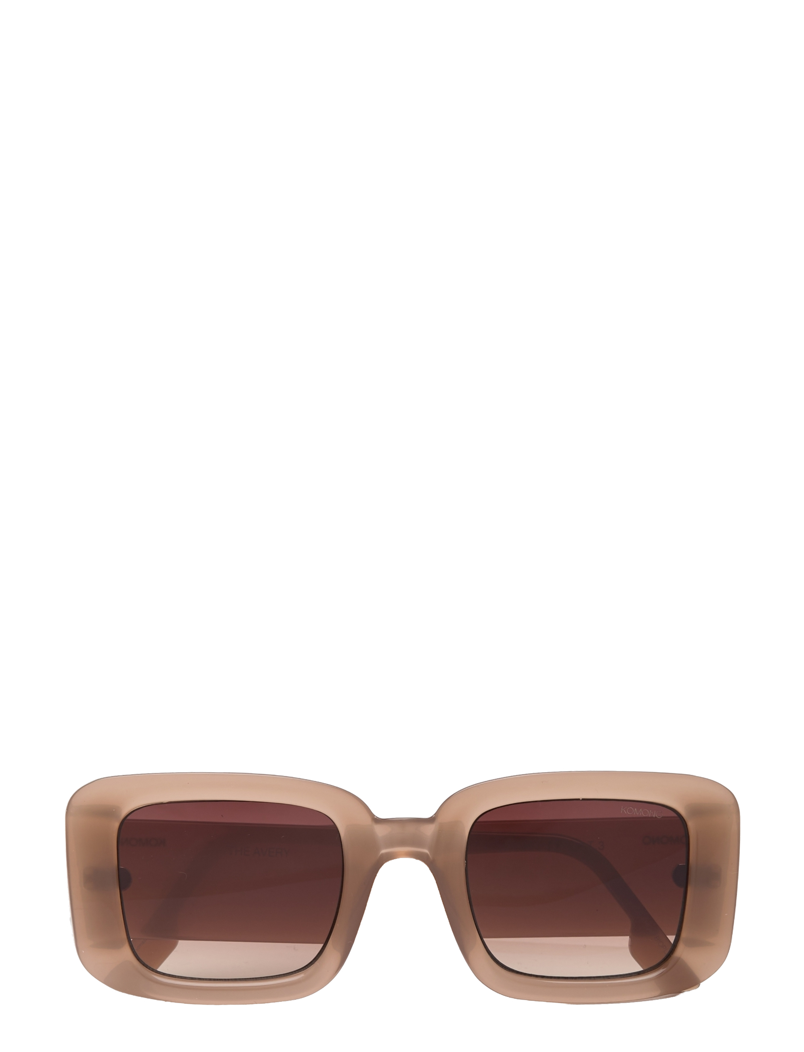 Komono Avery Sahara, One Size, Beige, Solbriller > Solbriller Med Firkantet Stel, Dame