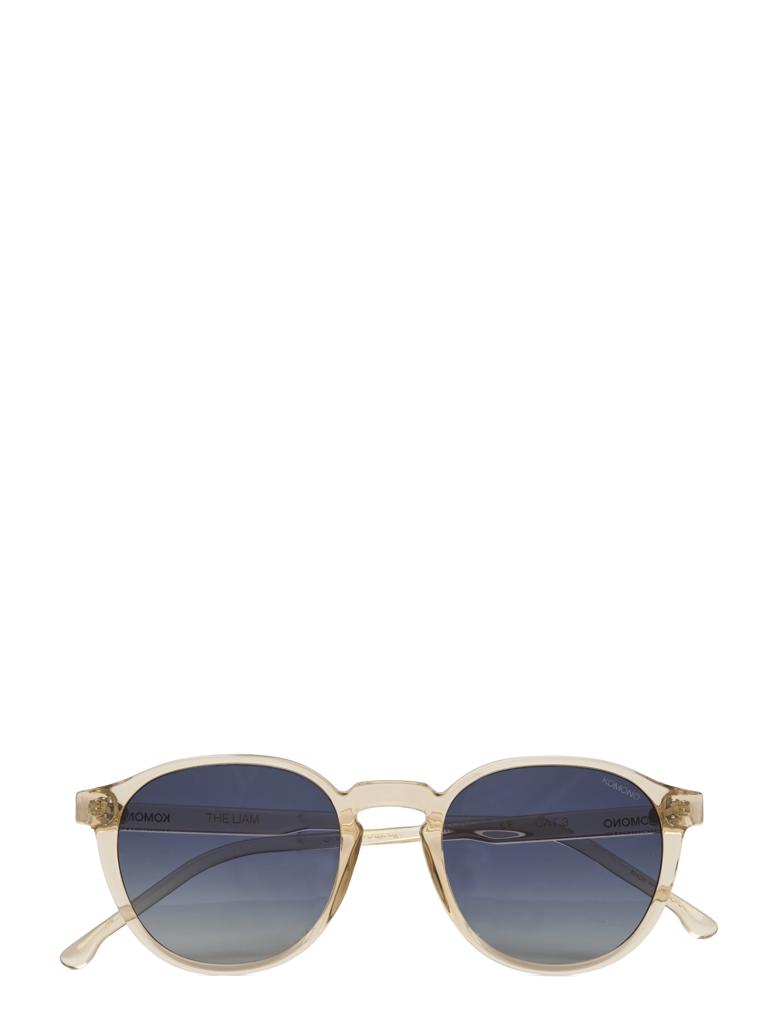 Komono Liam Blue Sands, One Size, Brown, Solbriller > Solbriller Med Rundt Stel, Dame