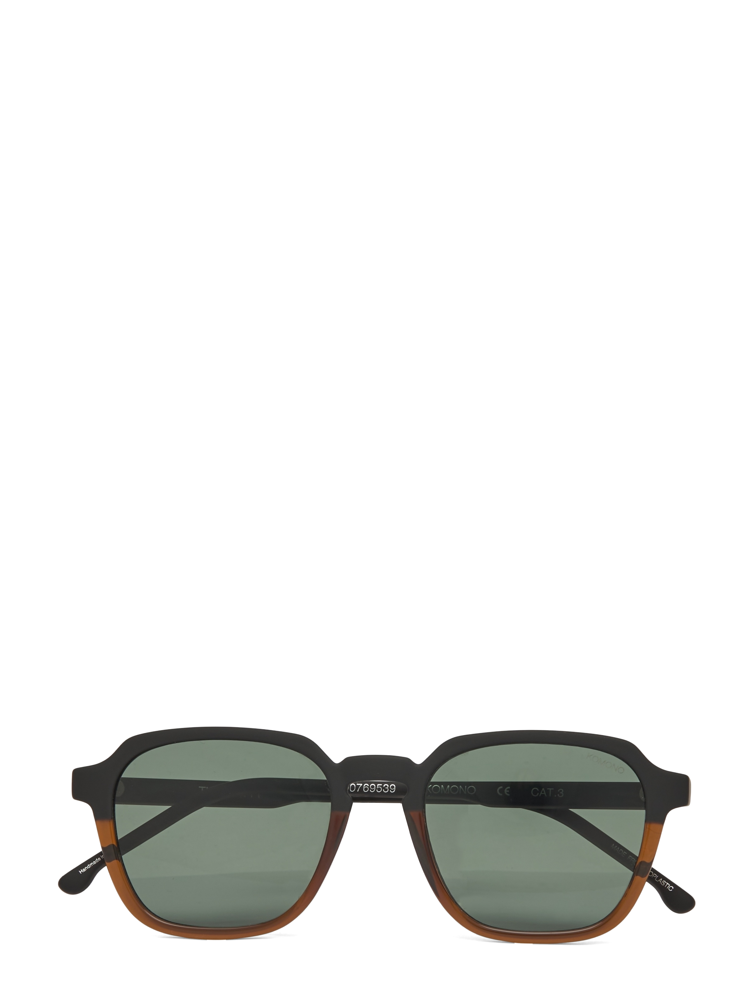 Komono Matty Bronze Carbon, One Size, Brown, Solbriller > Wayfarer-Solbriller Med D-Stel, Dame