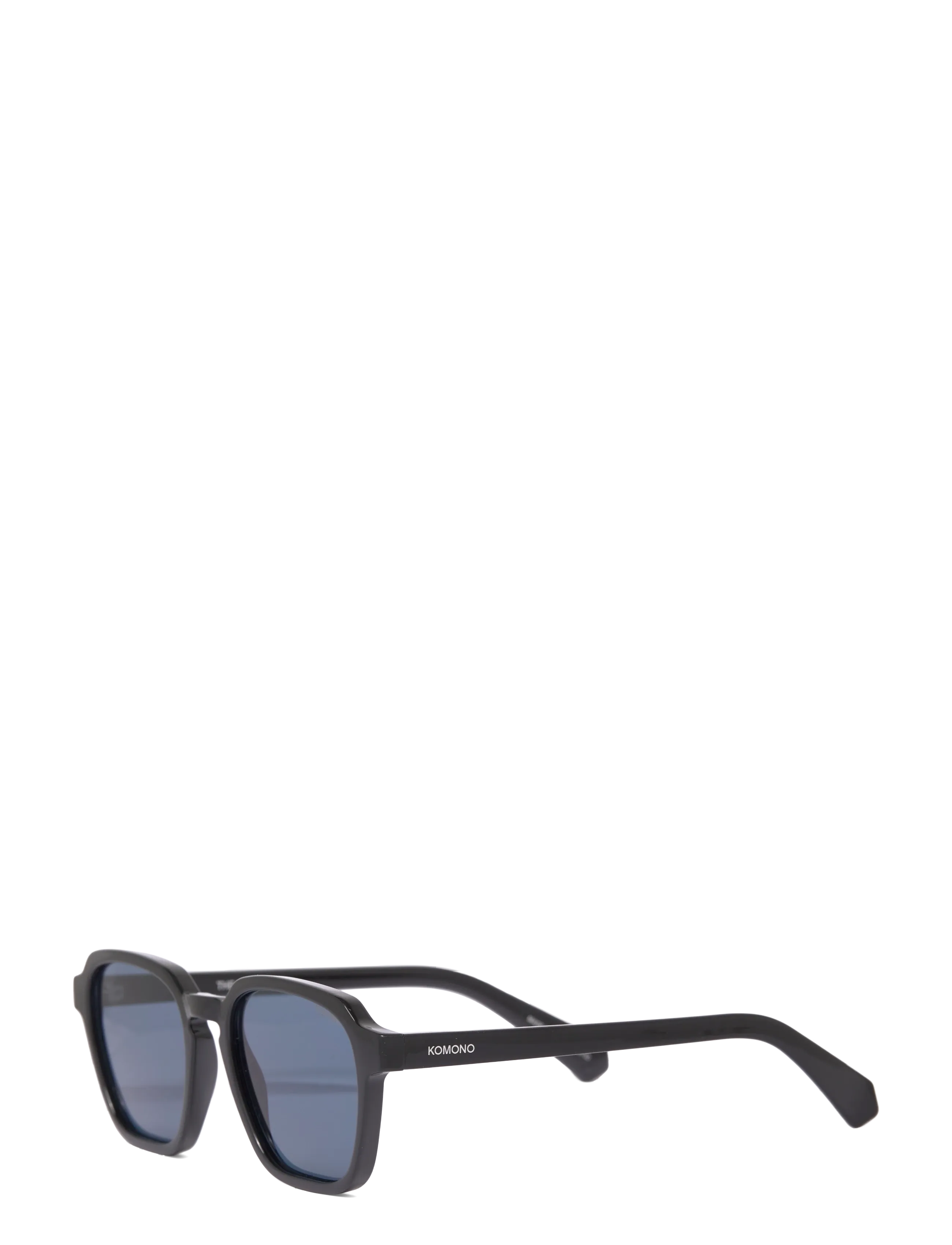 Komono - Matty Black - square frame - black - 1