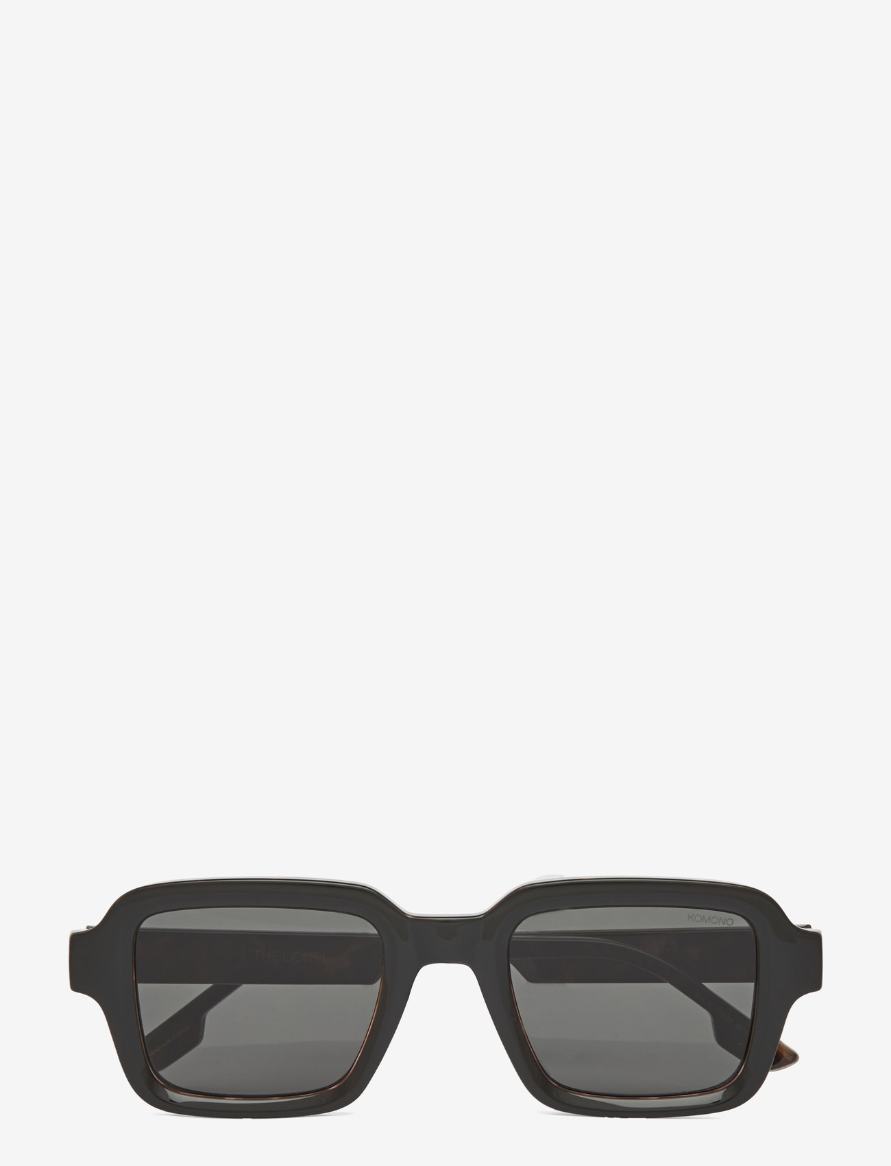 Komono - Lionel Black Tortoise - firkantede solbriller - black tortoise - 0