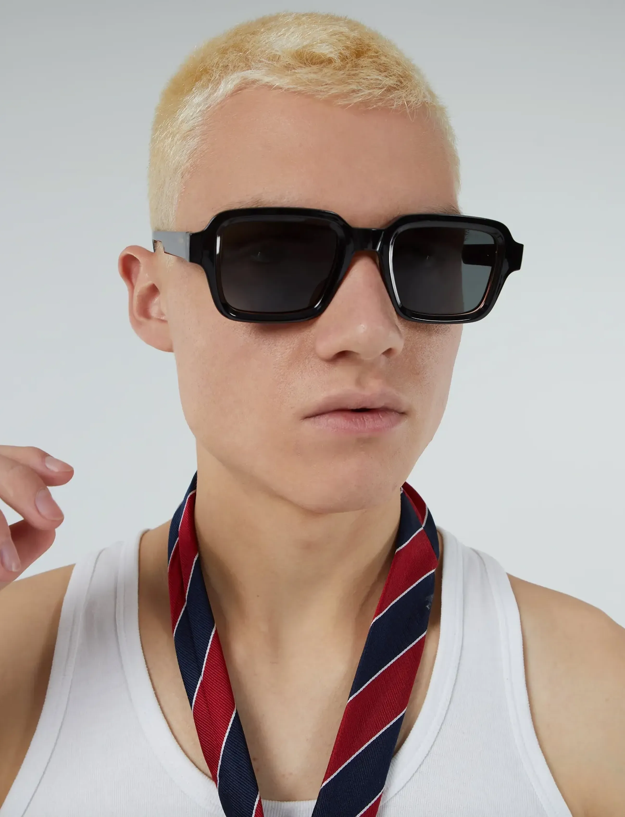 Komono Lionel Black Tortoise, One Size, Black, Solbriller > Solbriller Med Firkantet Stel, Dame
