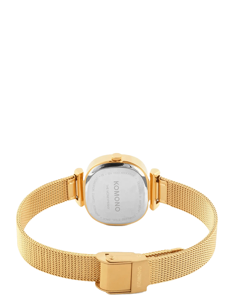 Komono - Moneypenny Royale Flower Gold Noir - analoge ure - flower gold noir - 2