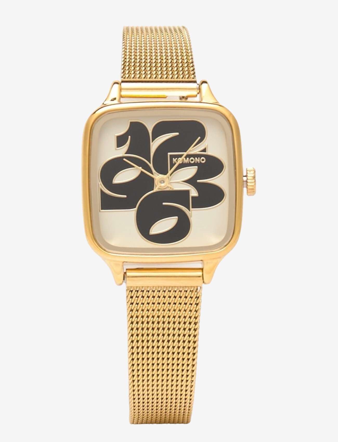 Komono - Kate Royale Cameo Gold Noir - analoga klockor - cameo gold noir - 0