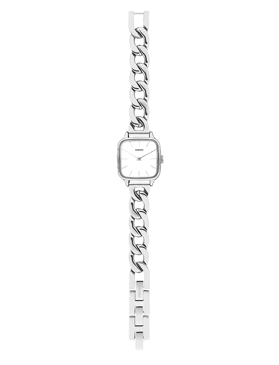 Komono - Kate Revolt Silver White - analoogkellad - silver white - 3