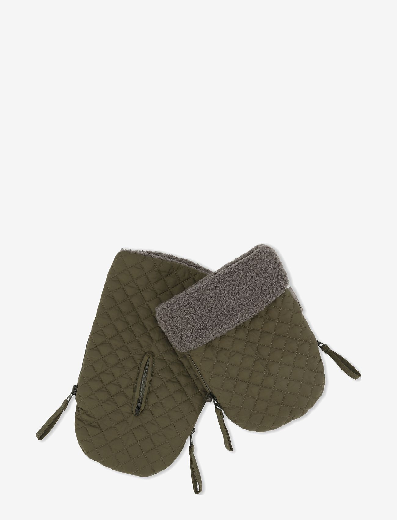 KongWalther - Day Mini x KW RE-Q Soft Hands - rękawiczki do wózka - grape leaf - 0