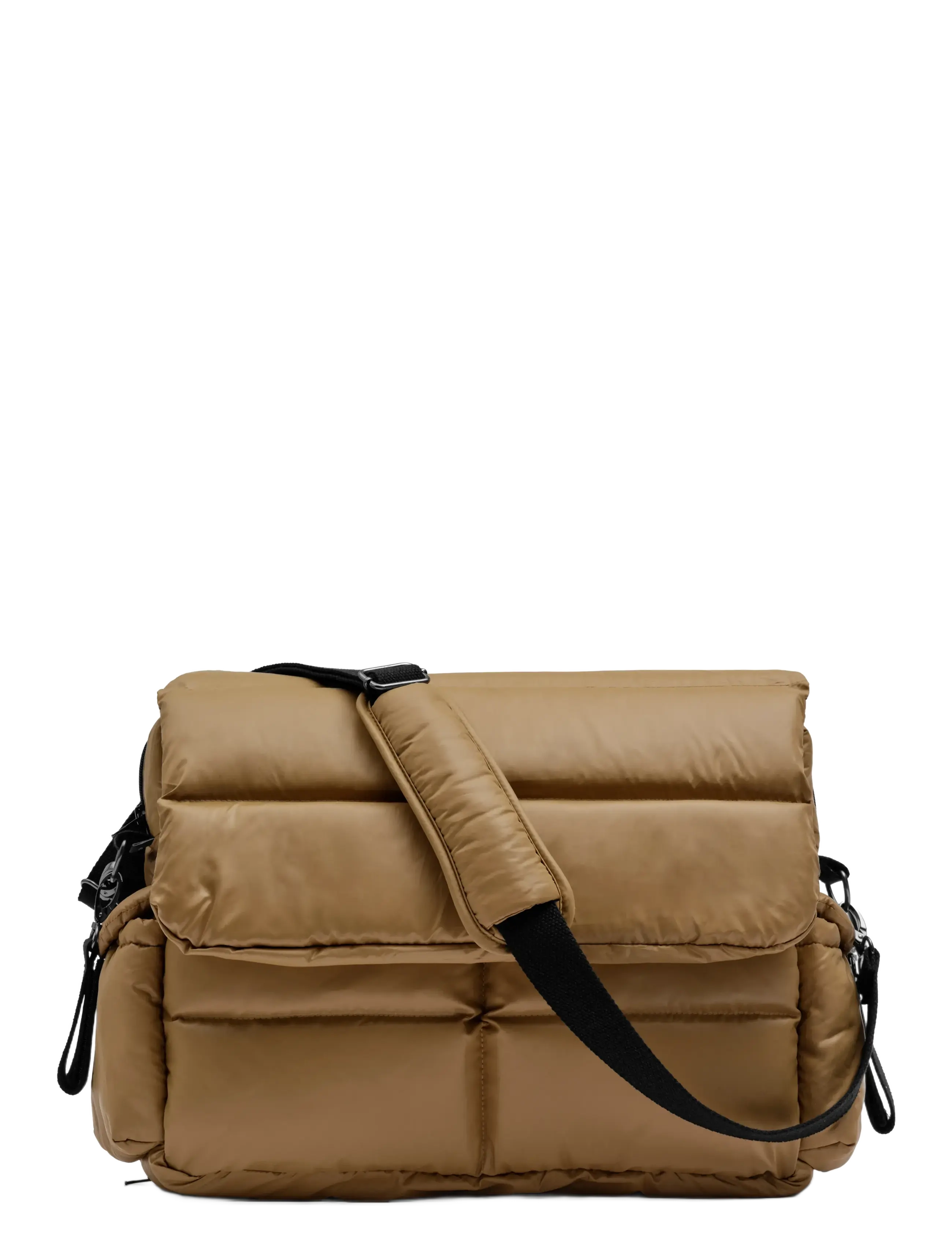 Puffer Diaper Bag Creme