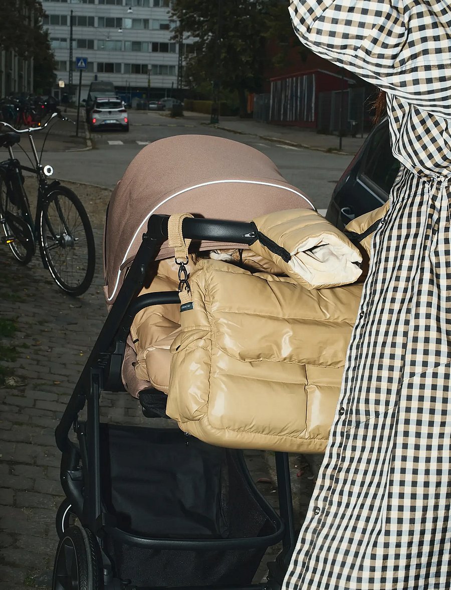 KongWalther - Puffer Diaper Bag Chocolate Brown - wickelunterlagen - creme - 5