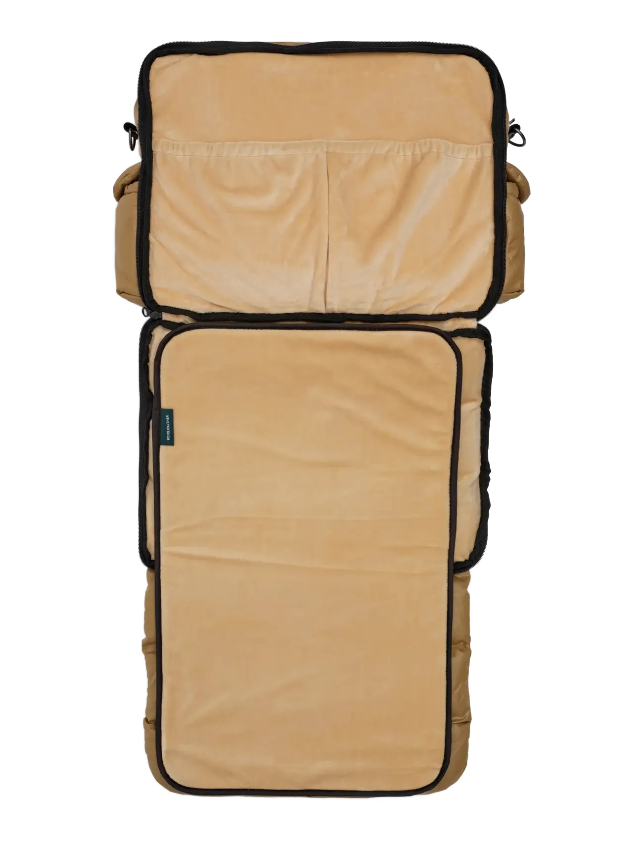KongWalther - Puffer Diaper Bag Chocolate Brown - wickelunterlagen - creme - 2
