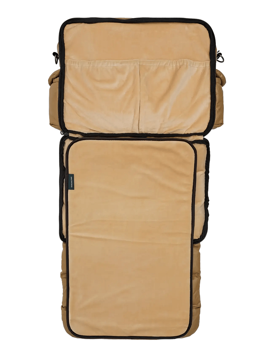 KongWalther - Puffer Diaper Bag Chocolate Brown - wickelunterlagen - creme - 2