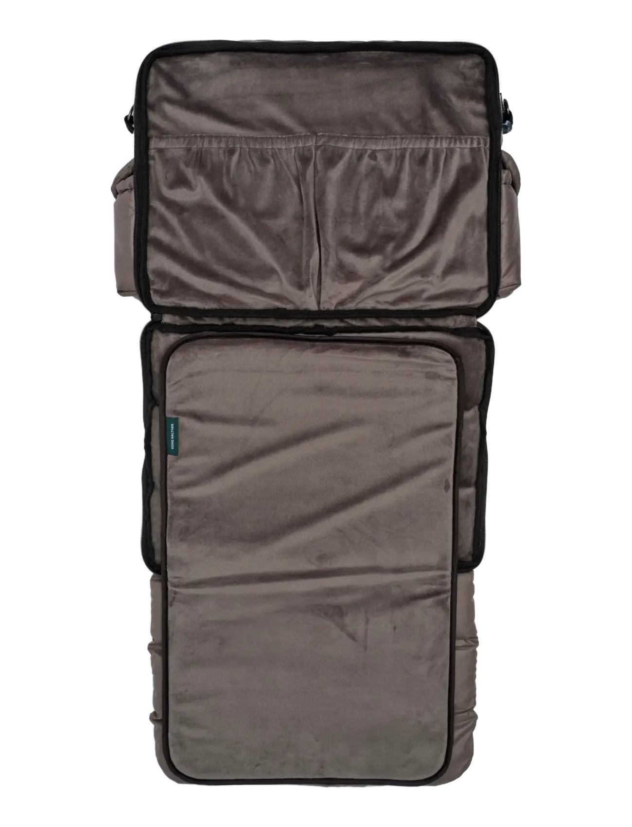 KongWalther - Puffer Diaper Bag Chocolate Brown - wickelunterlagen - grey - 2