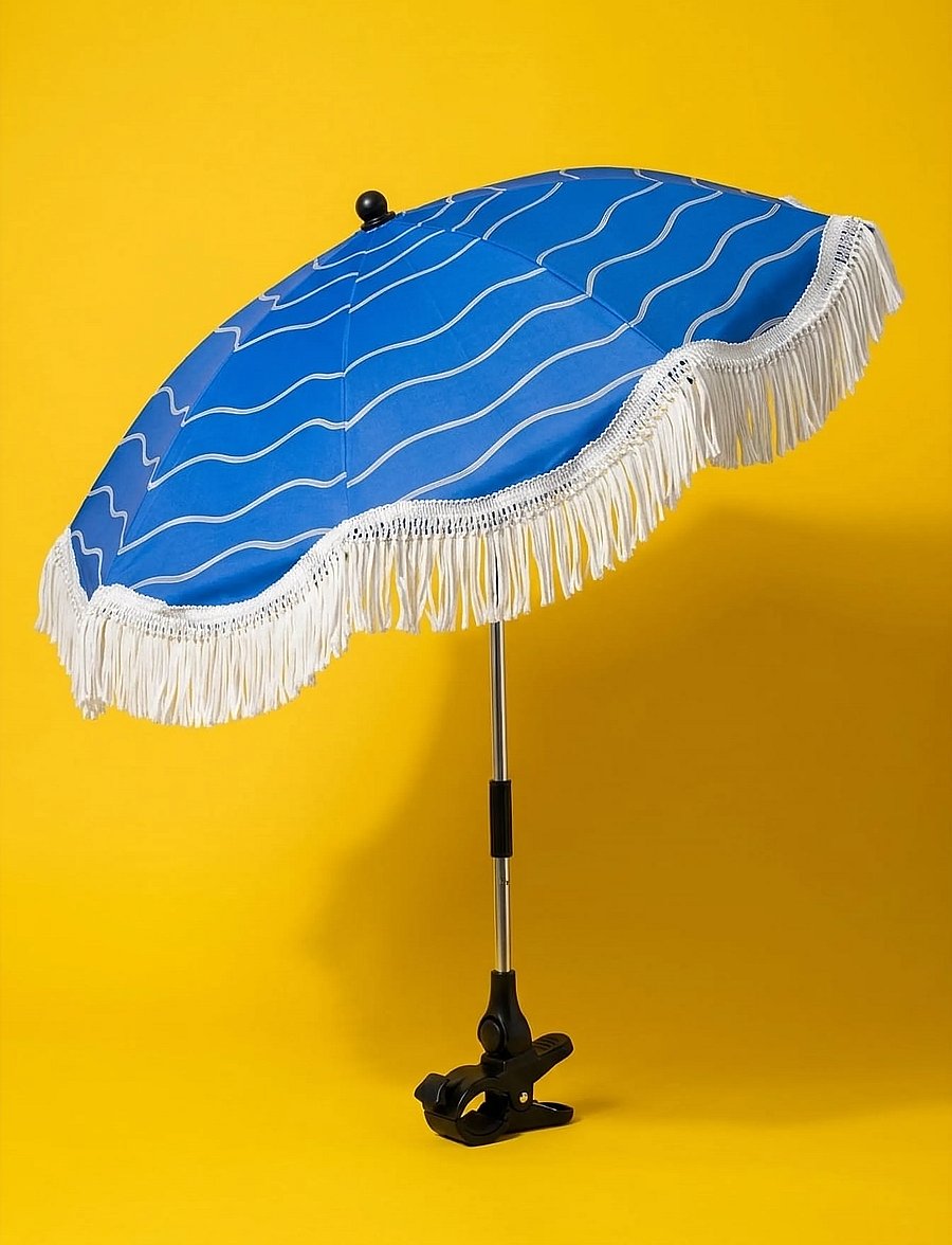 KongWalther - Stroller Umbrella Red - kinderwagen-accessoires - blue - 0