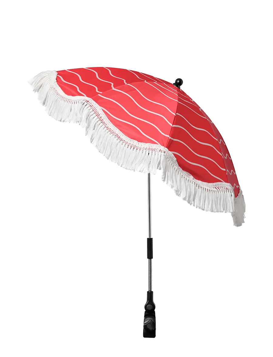 KongWalther - Stroller Umbrella Red - kinderwagen-accessoires - red - 1