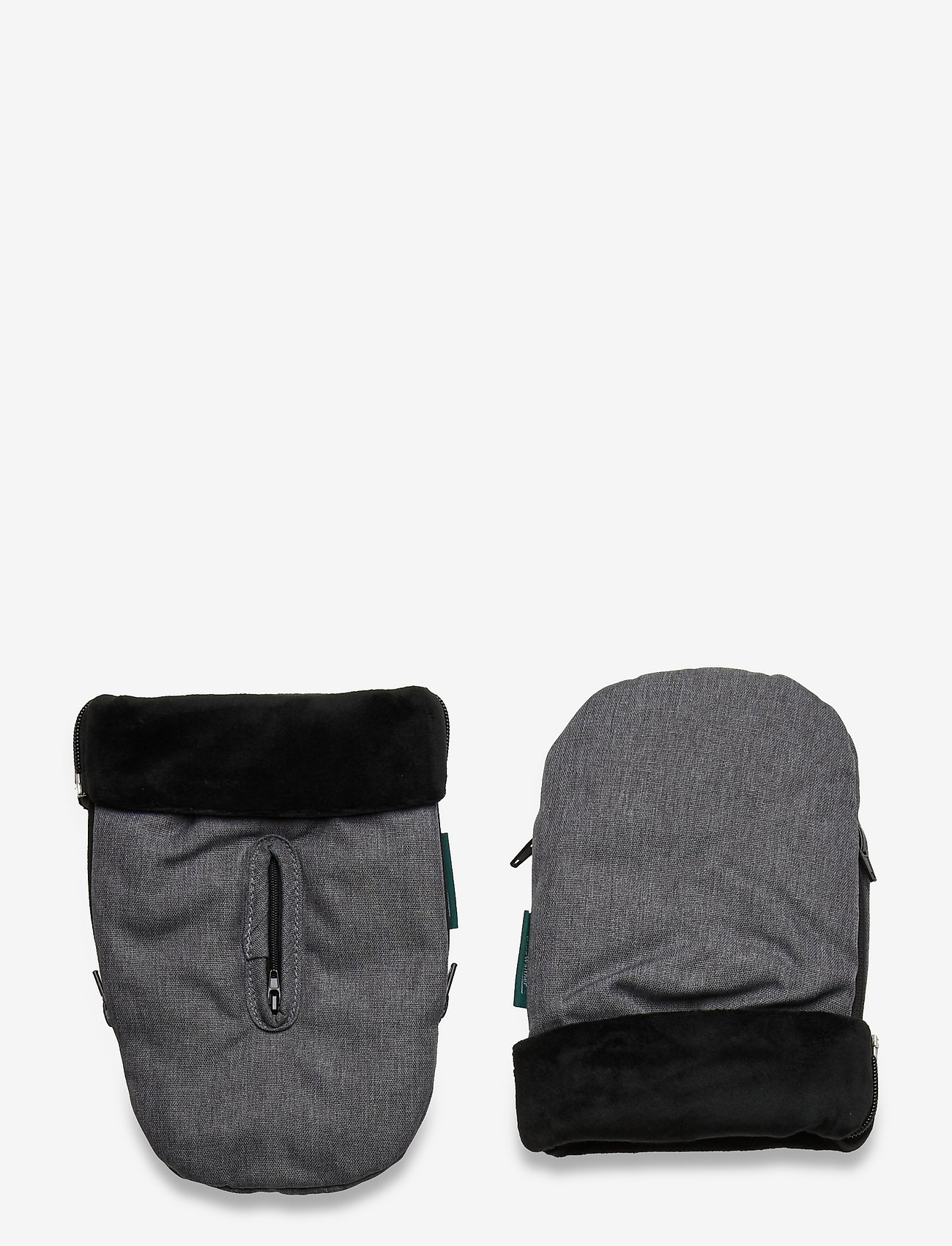 KongWalther - Østerbro handsker - barnvagnstillbehör - grey - 1