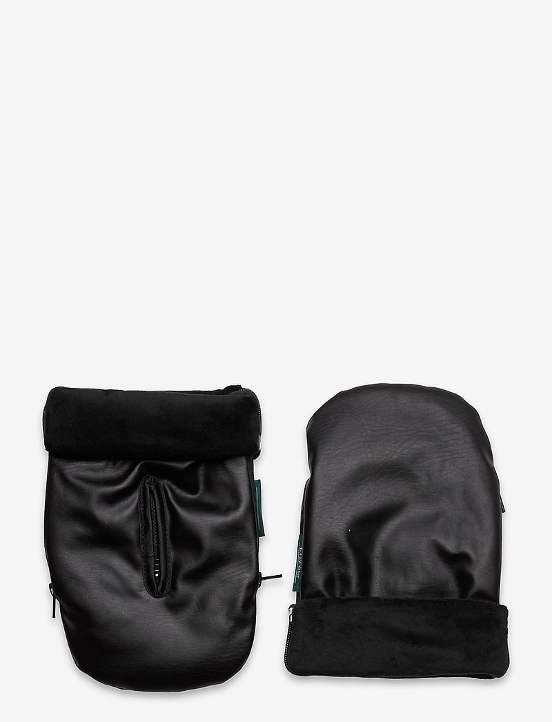 KongWalther - KONG.WALTHER Black Stroller Gloves - kinder - black - 0
