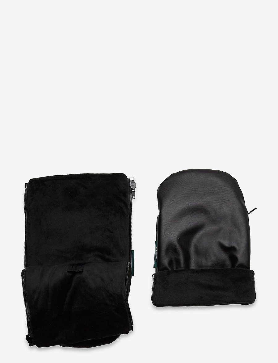 KongWalther - KONG.WALTHER Black Stroller Gloves - kinder - black - 1