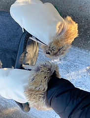 KongWalther - Østerbro gloves - accessoires landau - cream fur - 0
