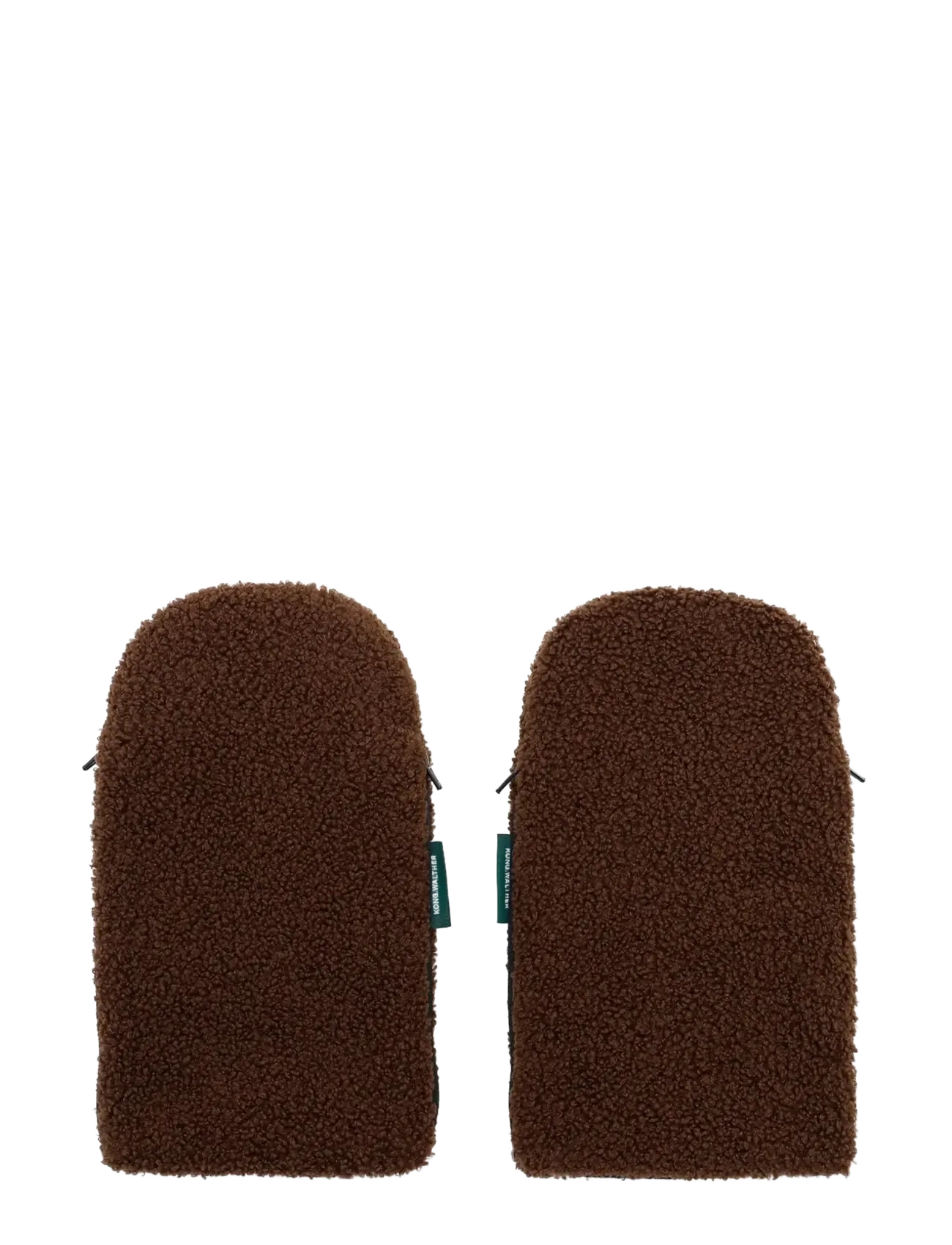 KongWalther Stroller Gloves Chocolate Brown Teddy - Kong Walther - CHOCOLATE BROWN TEDDY / brown
