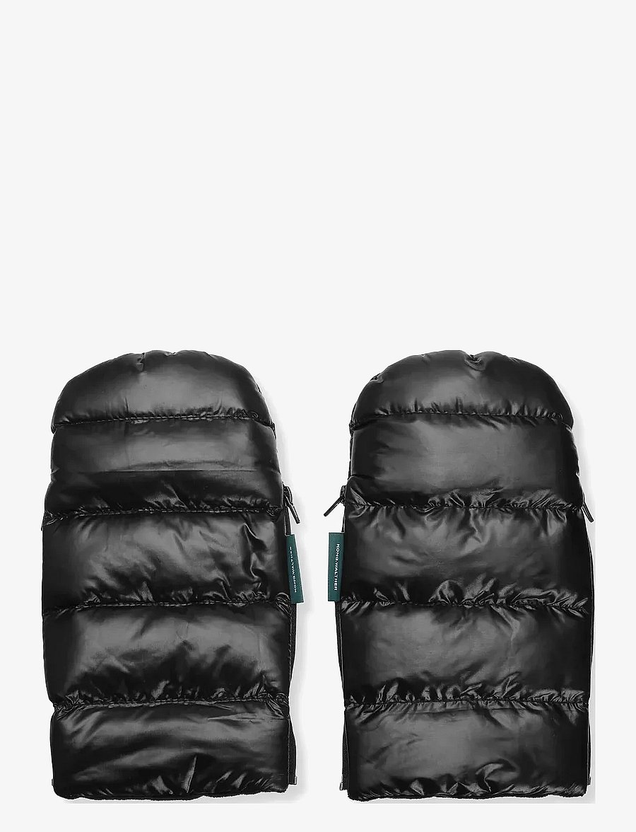 KongWalther - KONG.WALTHER Puffer Black Stroller Gloves - kinderwagen-handwärmer - puffer black - 1