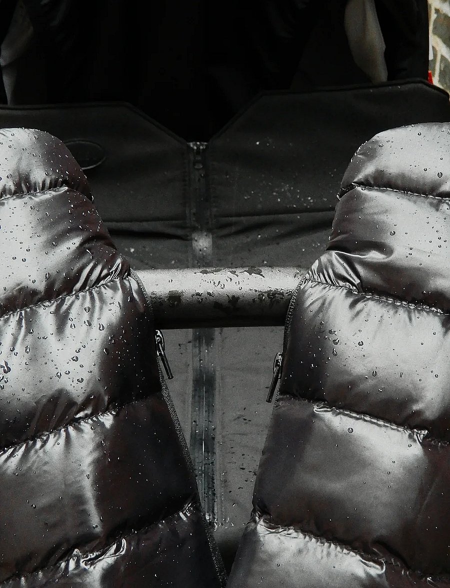 KongWalther - KONG.WALTHER Puffer Black Stroller Gloves - kinderwagen-handwärmer - puffer black - 4