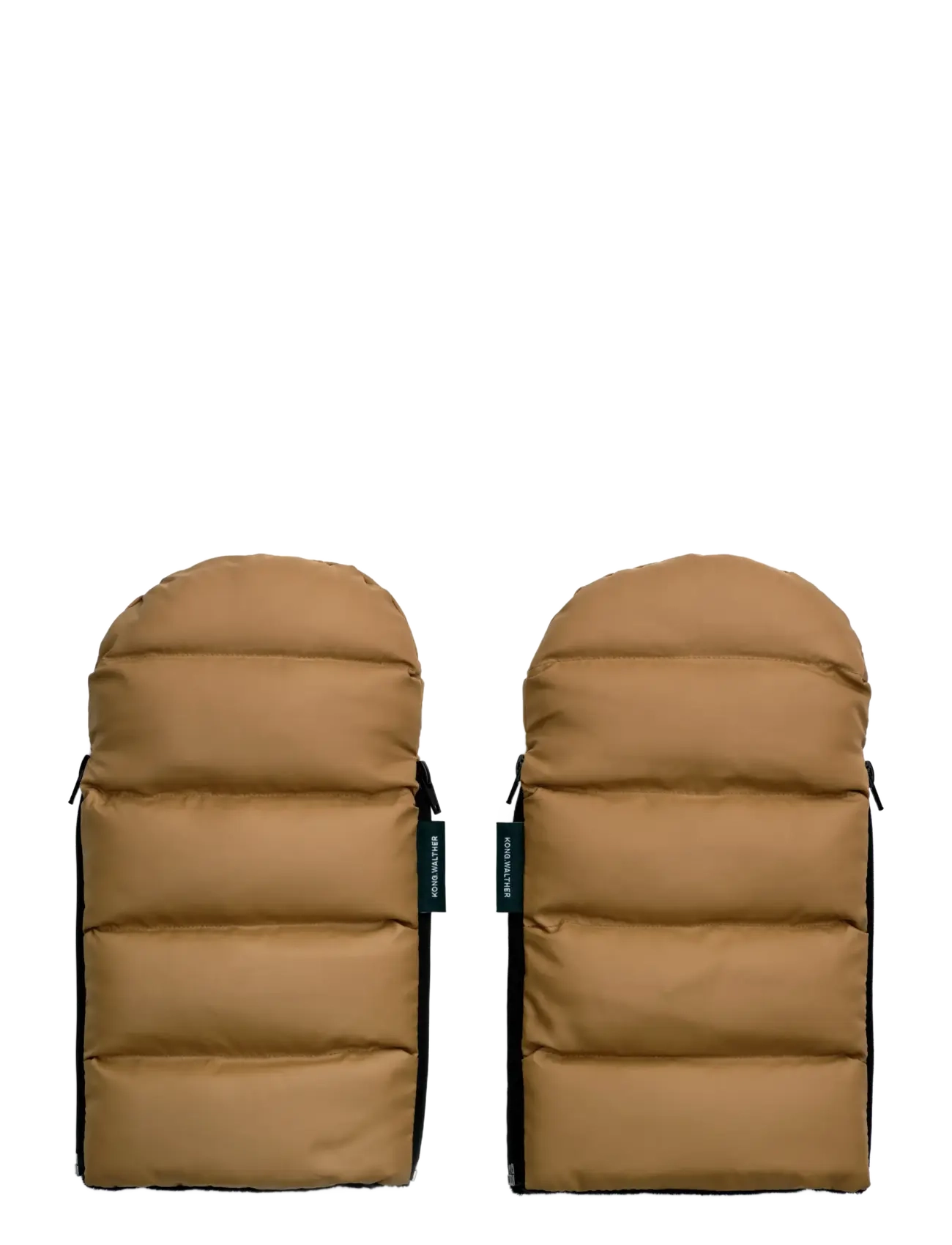 KongWalther Stroller Gloves Puffer Creme - Kong Walther - PUFFER CREME / brown