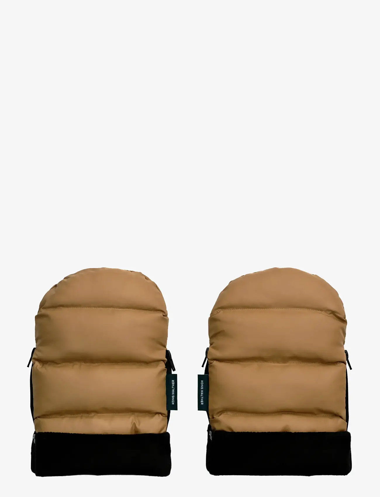 KongWalther - Stroller Gloves Puffer Creme - barnevognstilbehør - puffer creme - 2