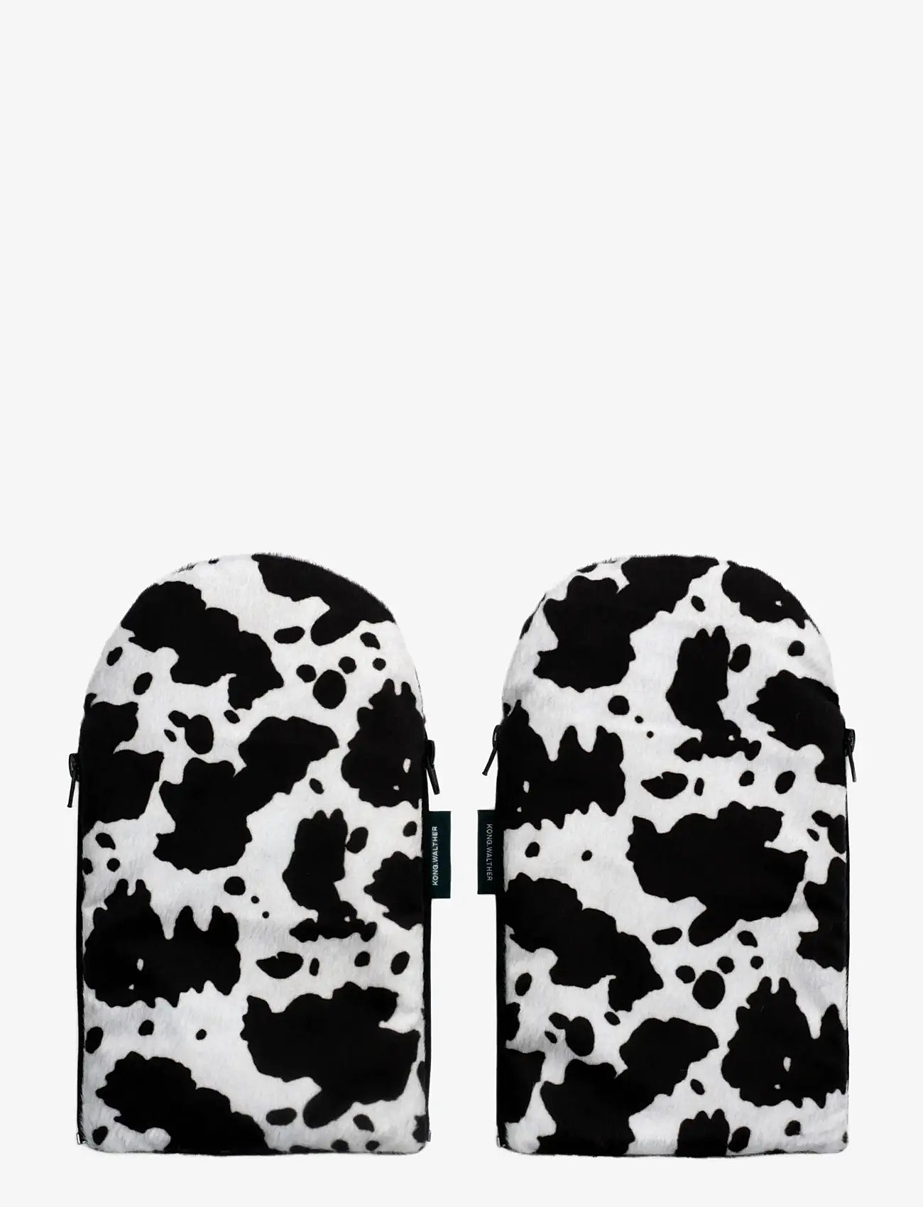 KongWalther - Stroller Gloves Cosy Cow - barnvagnstillbehör - cozy cow - 1