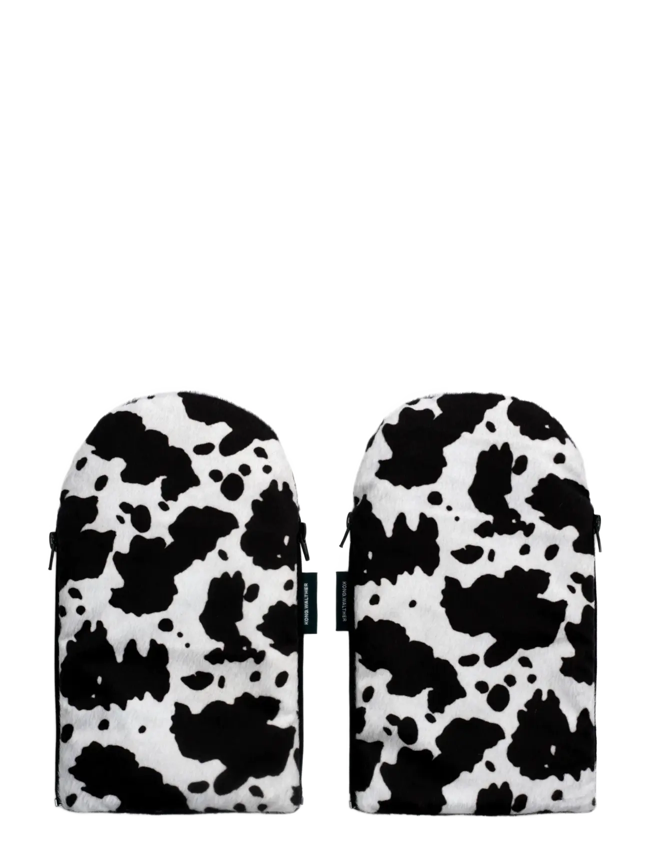 KongWalther Stroller Gloves Cosy Cow - Kong Walther - COZY COW / white