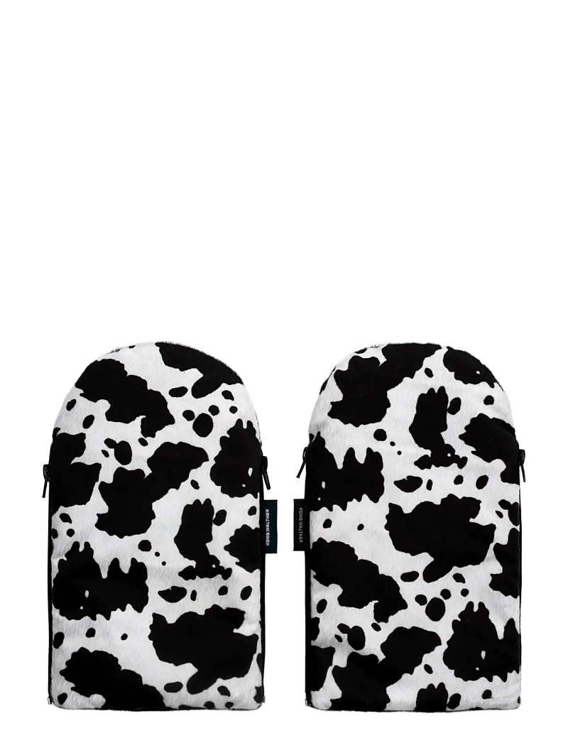 KongWalther - Stroller Gloves Cosy Cow - barnvagnstillbehör - cozy cow - 1
