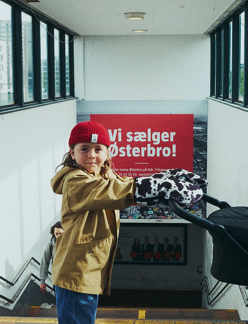 KongWalther - Stroller Gloves Cosy Cow - barnvagnstillbehör - cozy cow - 2