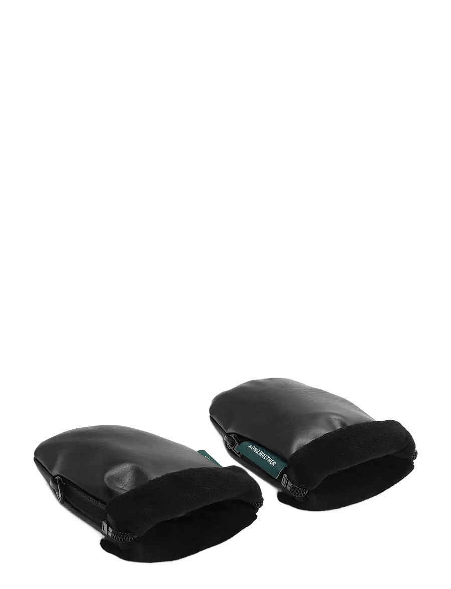 KongWalther - KONG.WALTHER Kids Black Stroller Gloves - vankrikindad - black - 2