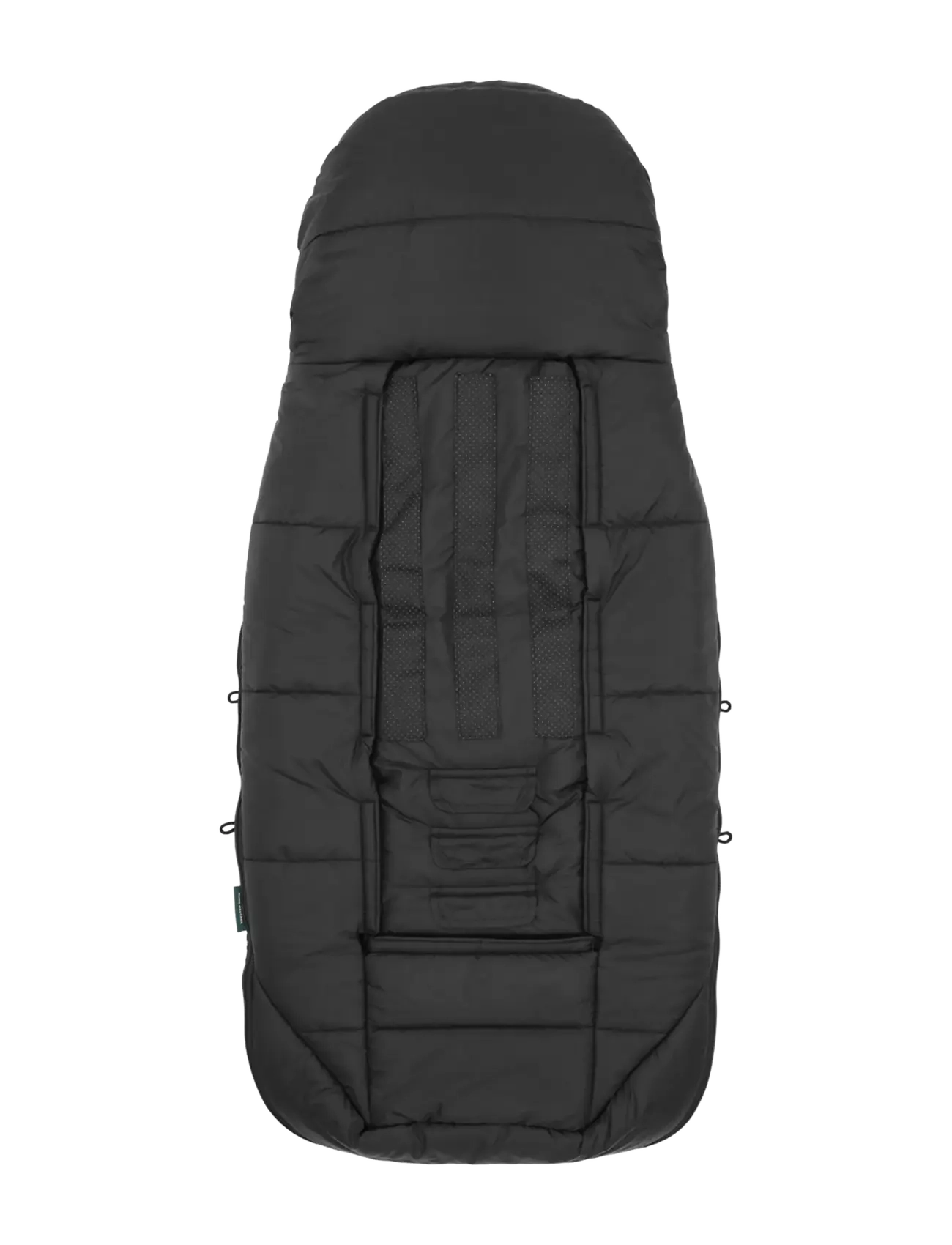 KongWalther - Puffer Footmuff Black - barnvagnar & tillbehör - black - 2