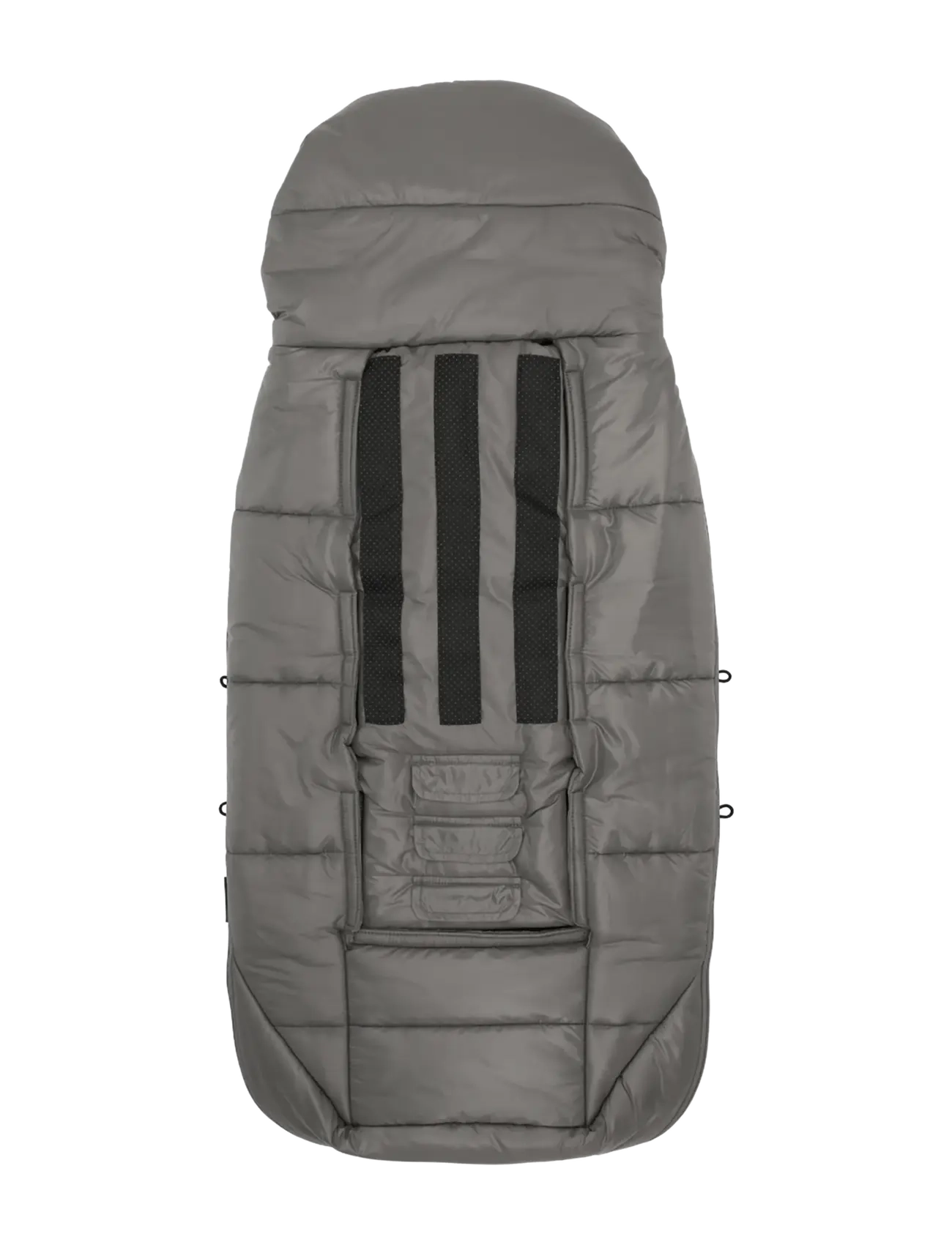 KongWalther - Puffer Footmuff Grey - kinderwagen & zubehör - grey - 2